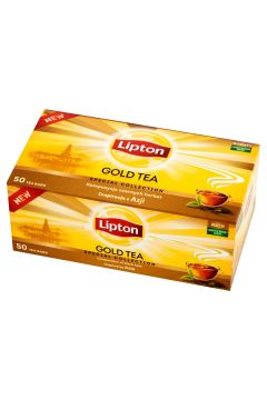 Herbata czarna Gold Tea Special Collection Lipton 50 torebek