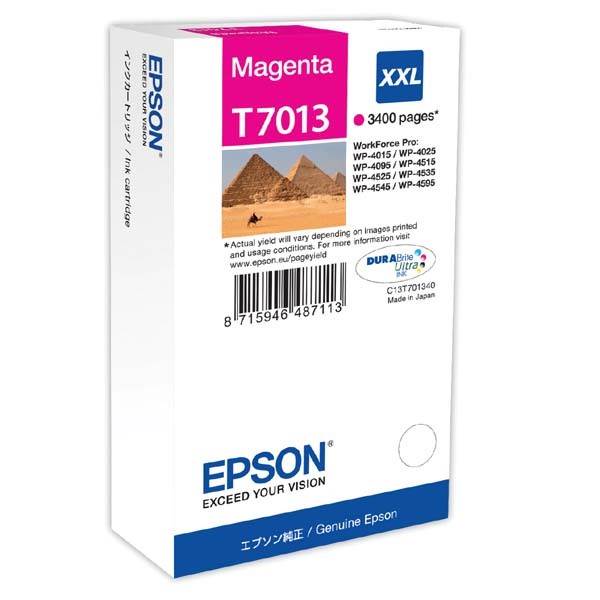 Tusz Epson  T7013  do  WP-4015DN/4095DN/4515DN/4525DNF XXL | 34,2ml | magenta