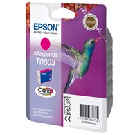 Tusz Epson T0803  do Stylus Photo R-265/285/360 RX560  | 7,4ml | magenta