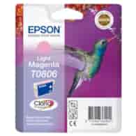Tusz Epson T0806 do Stylus  Photo  R-265/285/360 RX560  | 7,4ml | light magenta