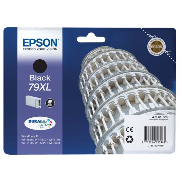 Tusz Epson  T7901 do WP-5110/5190/5620/5690   | 42ml |   black