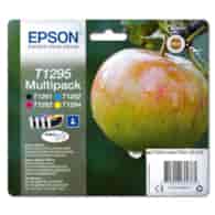 Zestaw tuszy  Epson T1295 do Stylus SX-230/235W/420W/425W/430W | 32,2ml | CMYK