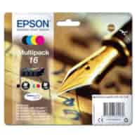 Zestaw  tuszy  Epson T1626 do WF-2010/2510/2520/2530 | 14,7ml | CMYK