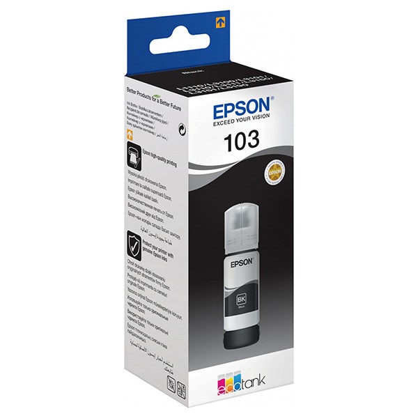 Butelka z tuszem Epson  ET103 do L31xx | 65ml |  black