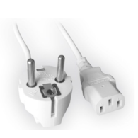 Kabel zasilający 1,8m biały