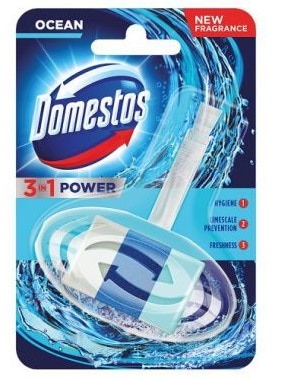 Kostka toaletowa DOMESTOS Atlantic, w koszyku, 40g