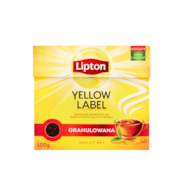 Herbata LIPTON czarna, Yellow Label, granulowana, 100g