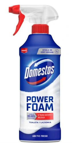 Domestos Power Aktywna Piana Arctic Fresh 435 ml