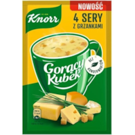 ZUPA KNORR GORĄCY KUBEK CZTERY SERY 17 g UNILEVER