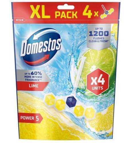 WC kostka DOMESTOS zawieszka CITRUS 4x50g