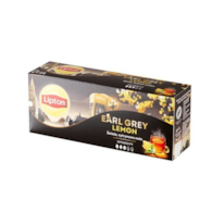 Herbata zielona Green Tea Earl Grey Lipton 25 torebek