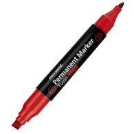 Dwustronny marker permanentny TWIN 109 czerwony MonAmi