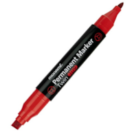 Dwustronny marker permanentny TWIN 109 czerwony MonAmi