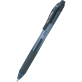 pióro kulkowe z płynnym tuszem żelowym, na wkłady wymienne LR7, system przyciskowy czarny Pentel