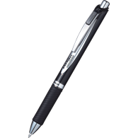 pióro kulkowe typu Document Pen, na wkłady wymienne LRP7, system przyciskowy, PAKOWANE NA BLISTRZE czarny Pentel