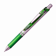 Pióro kulkowe Energel 0,7 mm z płynnym tuszem żelowym, na wkłady wymienne LR7, system przyciskowy