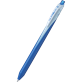 pióro kulkowe z płynnym tuszem żelowym,  system przyciskowy niebieski Pentel
