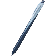 pióro kulkowe z płynnym tuszem żelowym,  system przyciskowy niebiesko-czarny Pentel