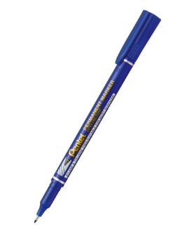 Marker perm  Pentel NF450 0,6mm niebieski
