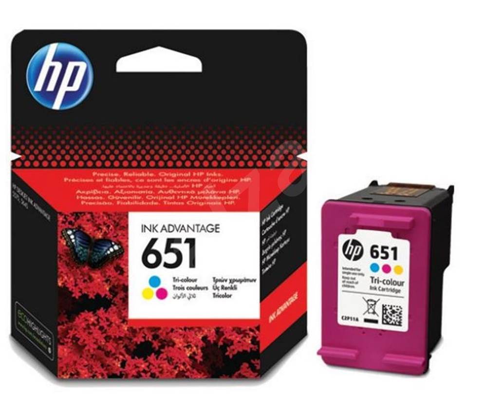 Tusz HP 651 do DeskJet 5645 | 300 str. | CMY