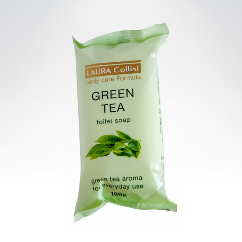 Mydło kostka 100g Laura Green Tea