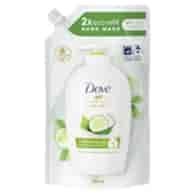 MYDŁO DOVE REGULAR W PŁYNIE ZAPAS 500ML FRESH OGÓREK I ZIELONA HERBATA