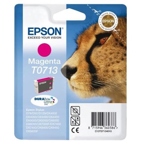Tusz   Epson T0713  do D-78/92/120,DX4000/4050/5000/5050 | 5,5ml | magenta