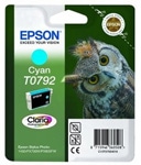 Tusz Epson  T0792  do Stylus Photo  1400/1500W/P50/PX660 | 11,1ml | cyan