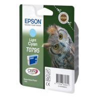 Tusz Epson T0795  do Stylus  Photo  1400/1500W/P50/PX660 | 11,1ml | light cyan