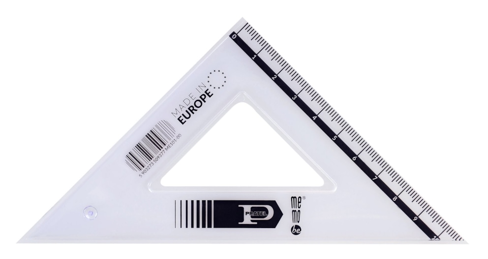 Ekierka Pratel 16cm - 45 stopni
