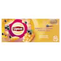 Herbata LIPTON owocowa, mango i czarna porzeczka, 20 torebek