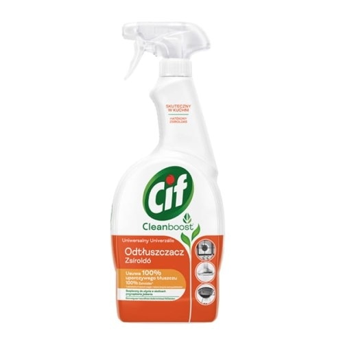 SPRAY CIF POWER&SHINE PRZECIW TLUSZCZOWI 750ML UNILEVER