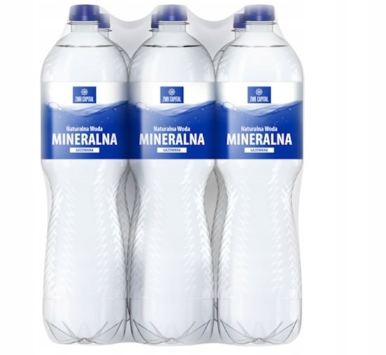 Woda ZMB Ustronianka gazowana 1,5l 6szt