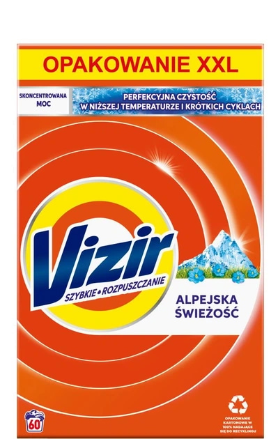Proszek Vizir 3,3kg ALPINE FRESH