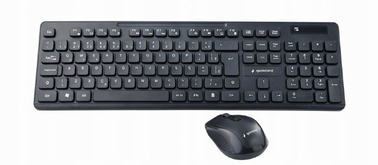 Klawiatura+mysz  Gembird bezprzewodowa  M0022
