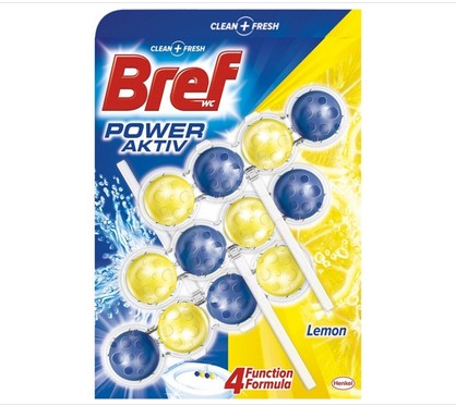 KOSTKA DO WC BREF KULKI Lemon KOSZYK 3*50G HENKEL