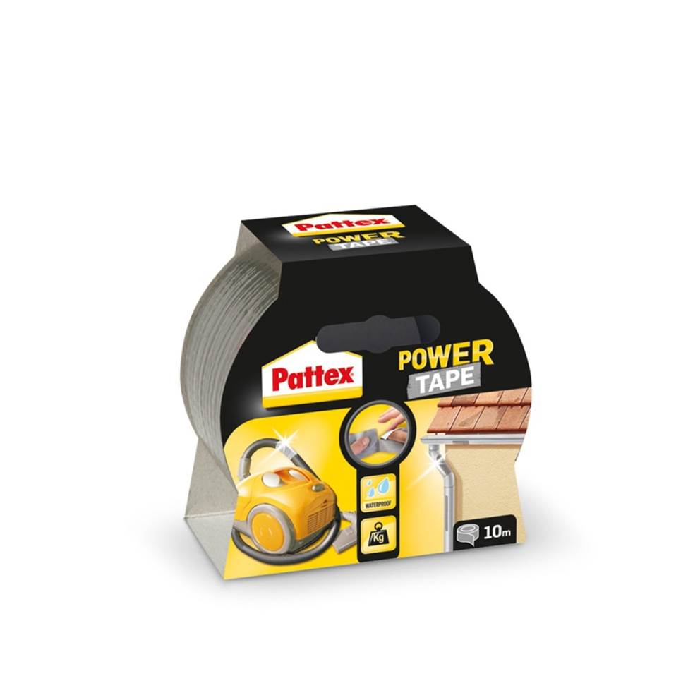 Taśma PATTEX POWER TAPE, 48mm/10 m, srebrna