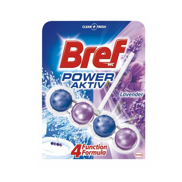 KOSTKA DO WC BREF POWER AKTIV LAVENDER 50G HENKEL