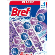 WC BREF ŻEL Power ACTIVE ZAWI LAVENDA-kulki 3x50g