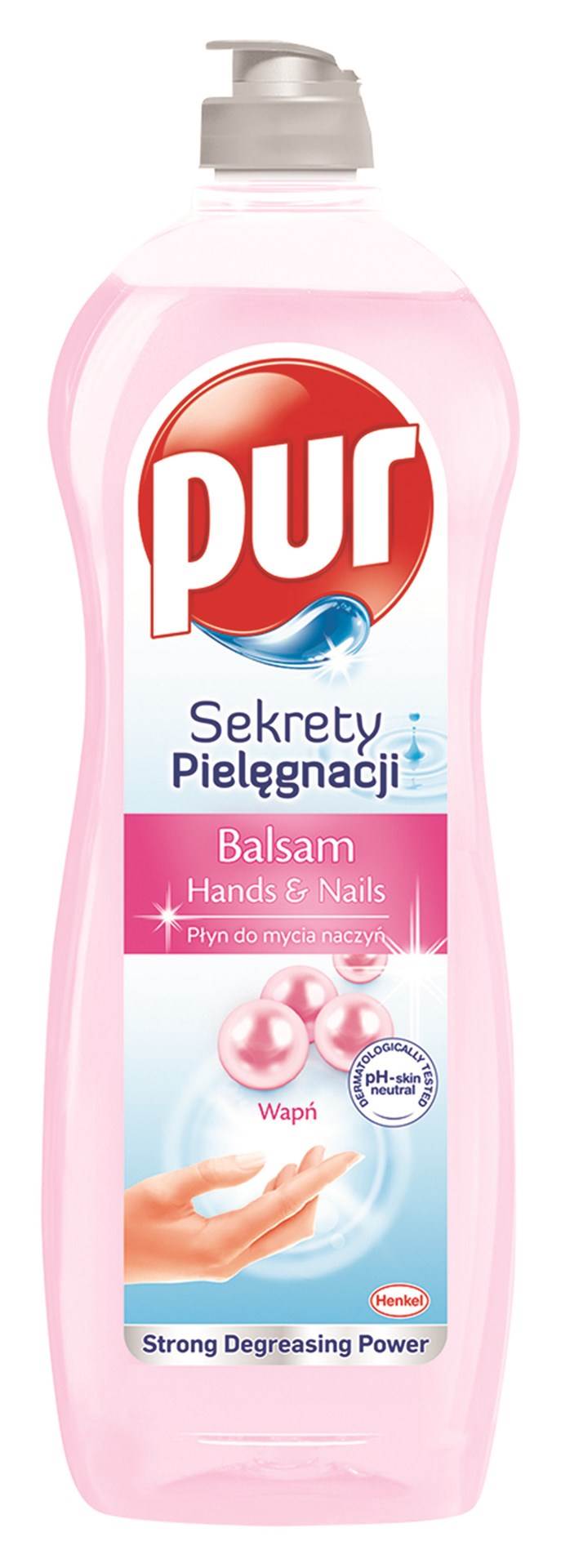 Płyn do mycia naczyń PUR Dłonie i Paznokcie, 750ml