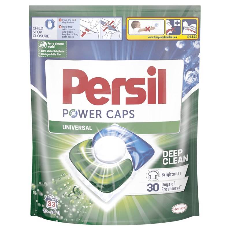 Persil Power Caps Universal Kapsułki do Prania 33 Sztuki