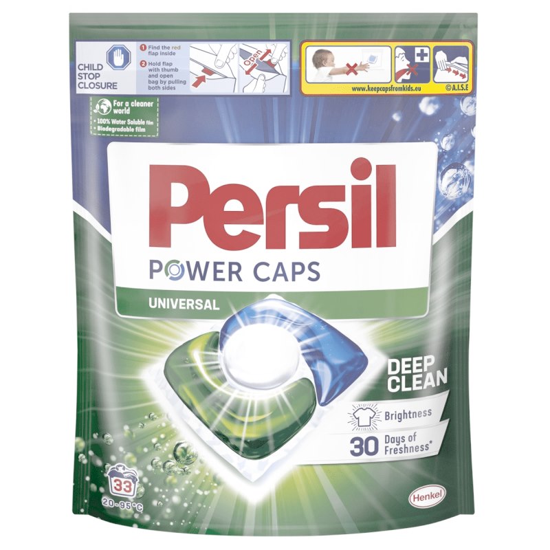 Persil Power Caps Universal Kapsułki do Prania 33 Sztuki