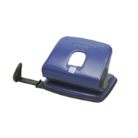 Dziurkacz SAX318, dziurkuje do 15 kartek, niebieski