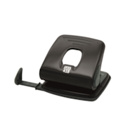 Dziurkacz SAX418, dziurkuje do 25 kartek, czarny