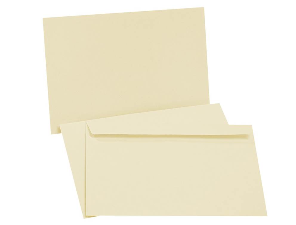 Koperta DL ozdobna żółta   sy40