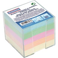 Kostka DONAU nieklejona, w pudełku,  92x92x82mm, mix kolorów