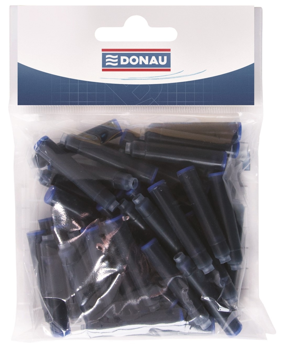 Naboje do piór DONAU, w zawieszce, 50szt.