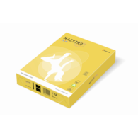 Papier ksero kanarkowy A4/160g 250 ark. Maestro Intensive