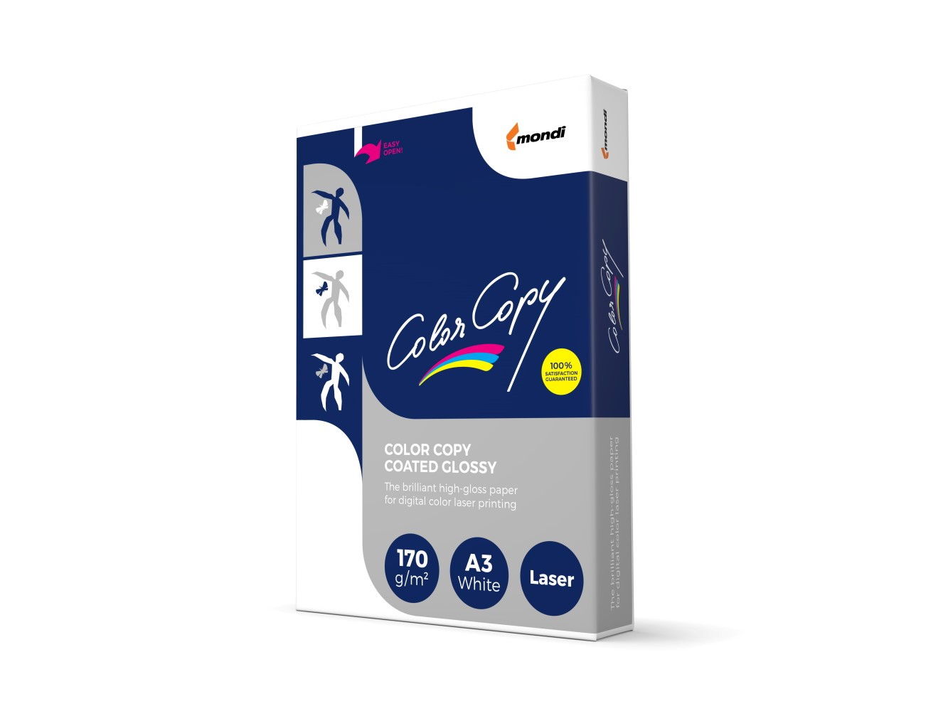 Papier ksero satynowany biały A3/170g 250 ark. Color Copy glossy