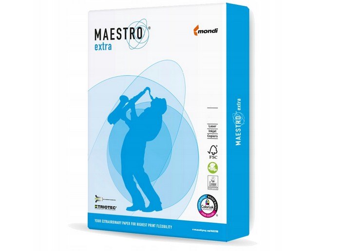 Papier ksero biały Maestro Extra A4 60g 500 ark.